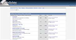 Desktop Screenshot of macscripter.net